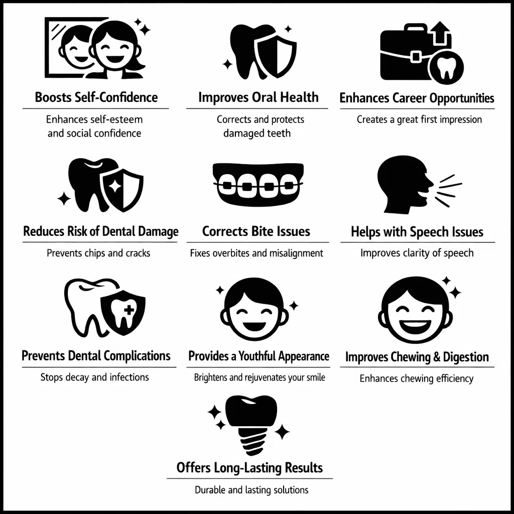 advantages of cosmetic dentistry besides looking good