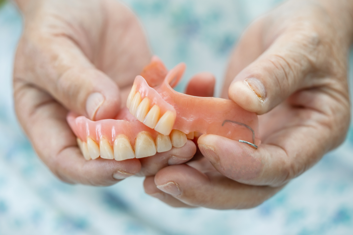 denture care for jawbone health