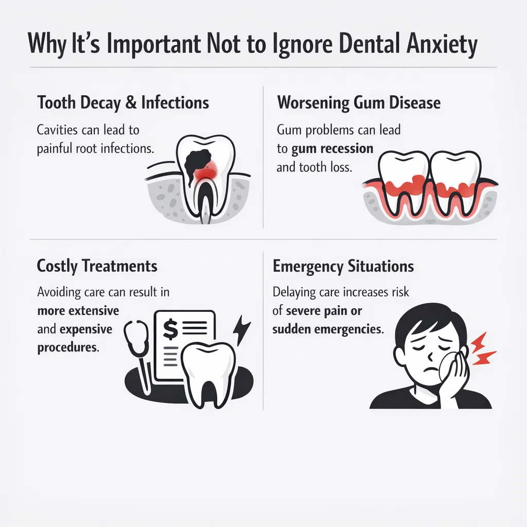 why it is important not to ignore dental anxiety